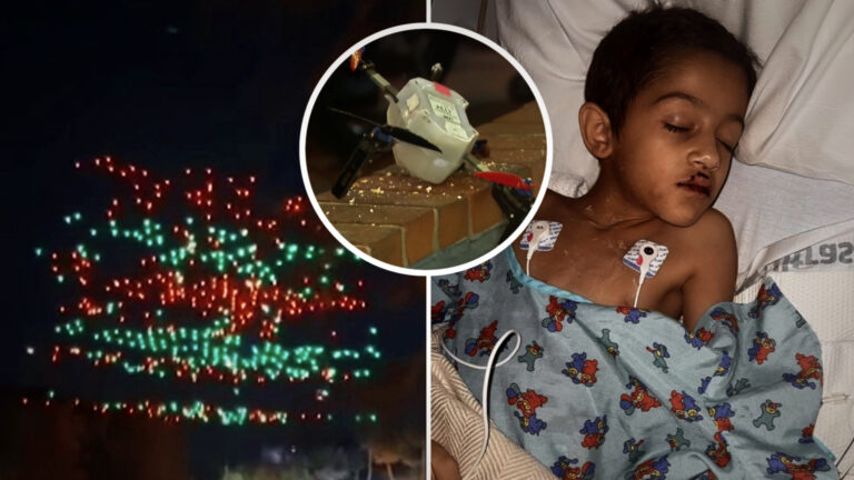 Boy, 7, Hospitalized After Drone Accident at Florida Christmas Show