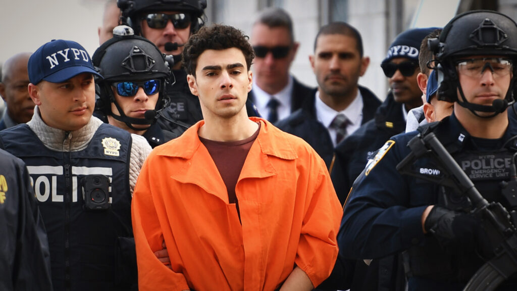 LUIGI MANGIONE PLEADS NOT GUILTY TO 000