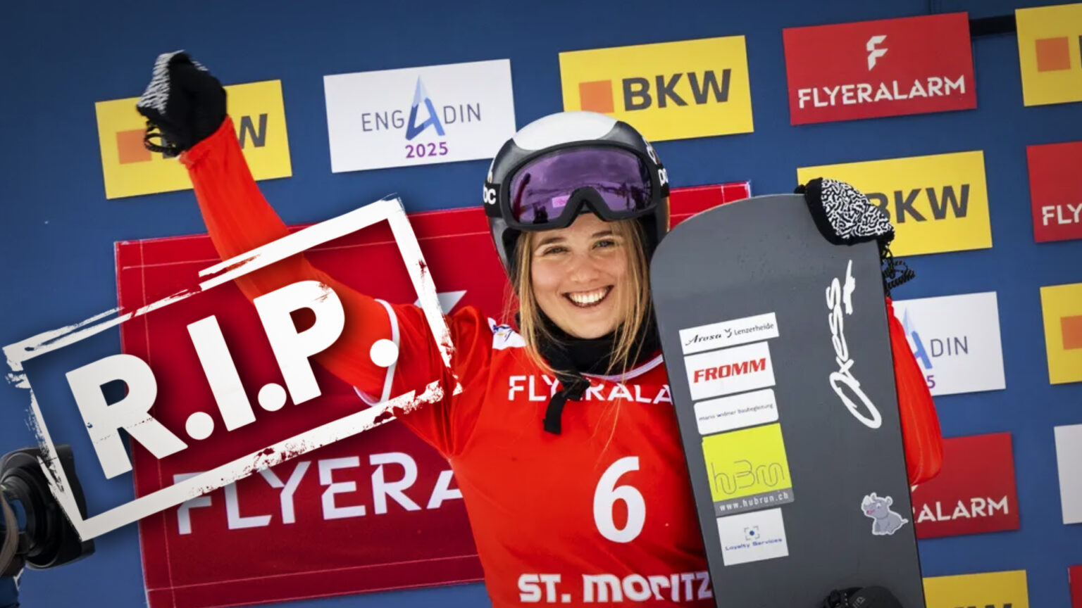 Olympic Snowboarder Sophie Hediger Dies 00000