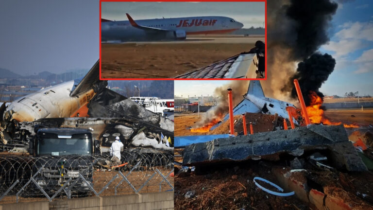 Horrific Plane Crash in South Korea Leaves Only Two Survivors