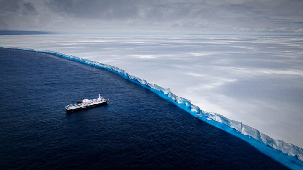 The largest Iceberg A23A