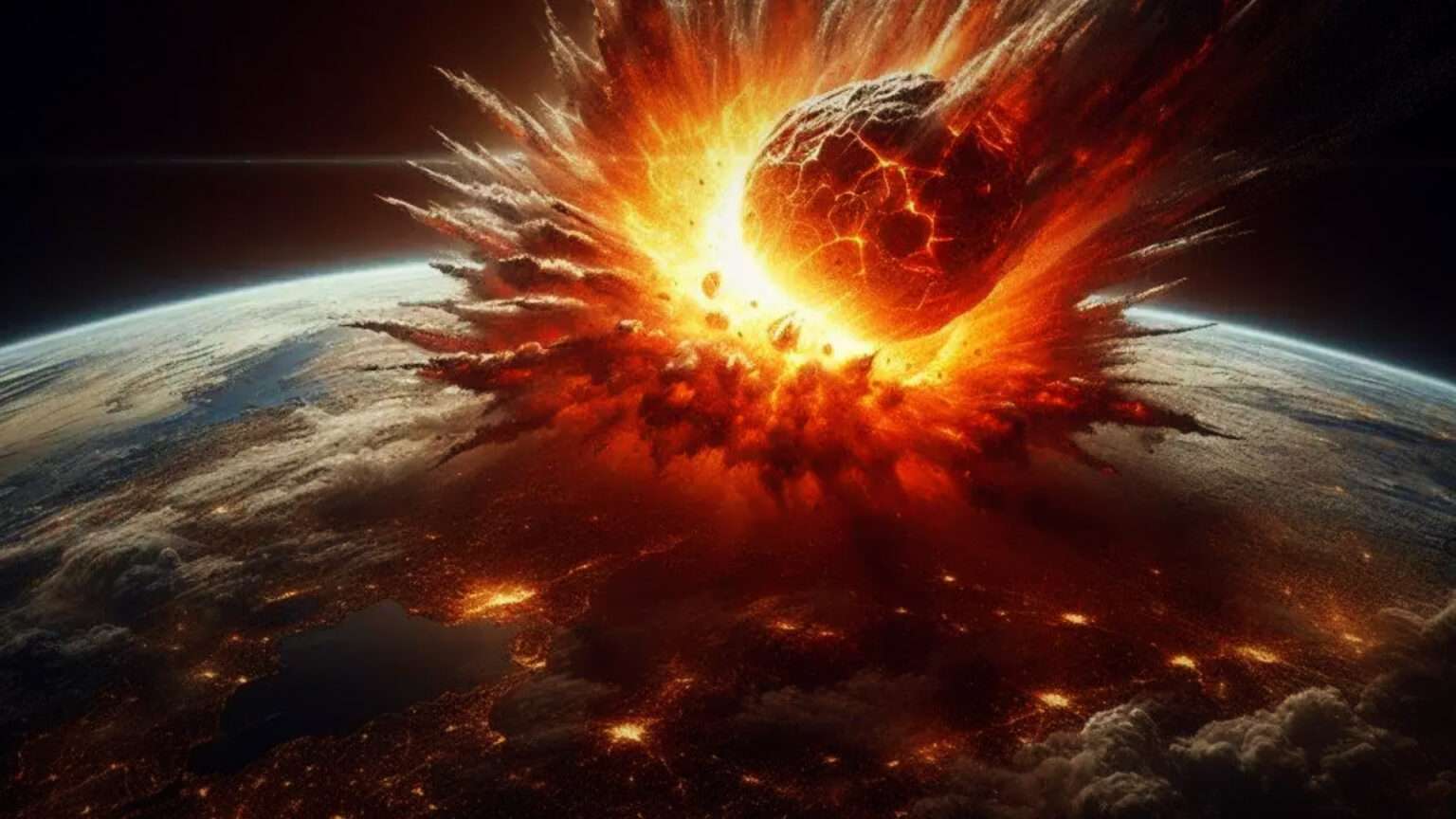 CITY DESTROYING ASTEROID
