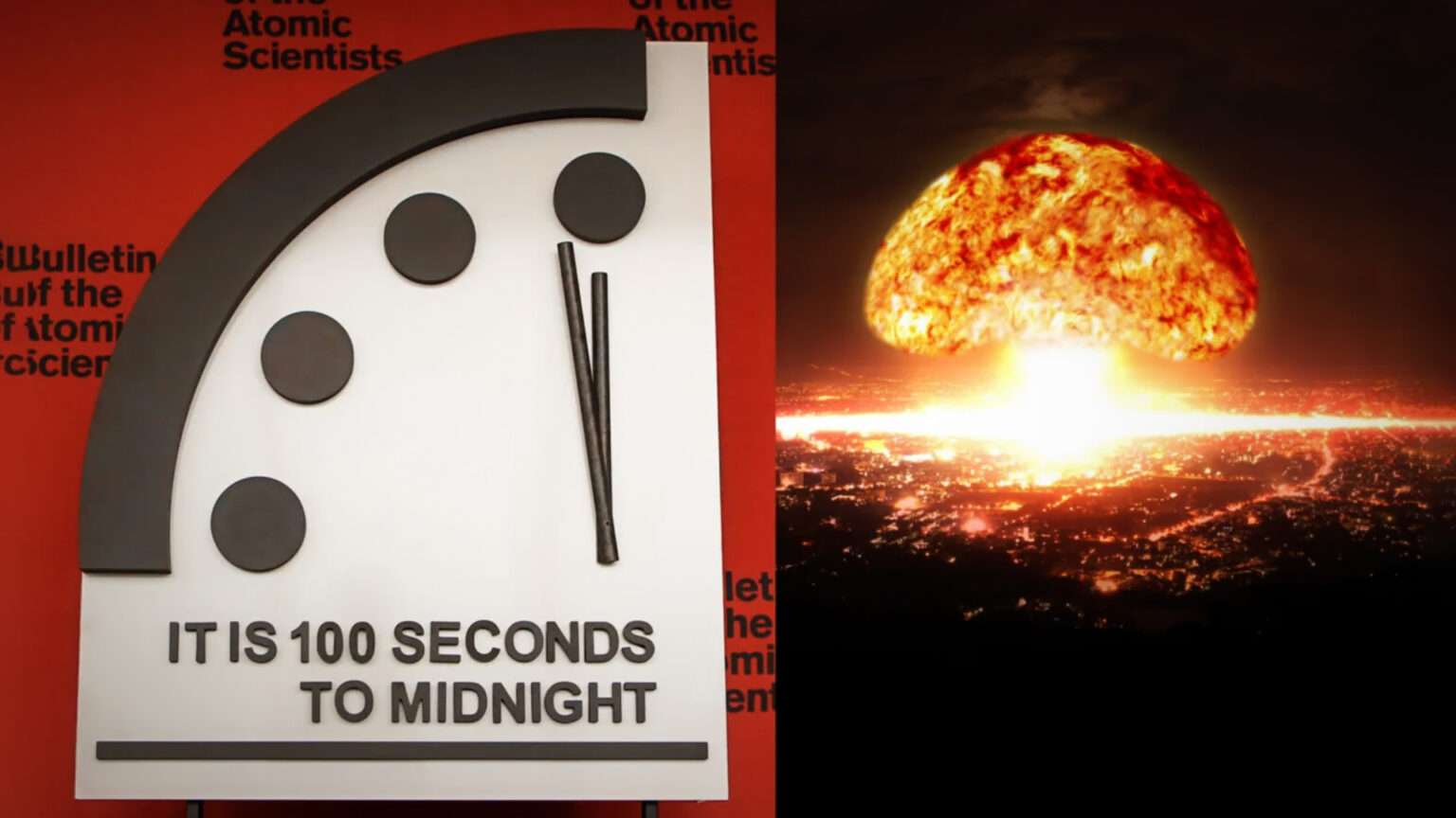 Doomsday Clock will be updated