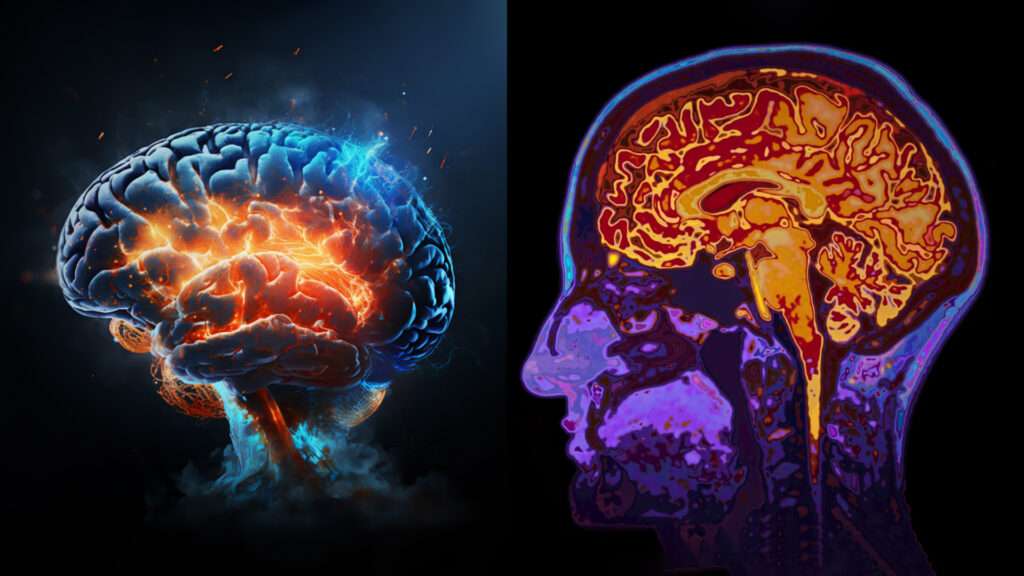 HUMAN BRAIN AS SOMEONE DIES