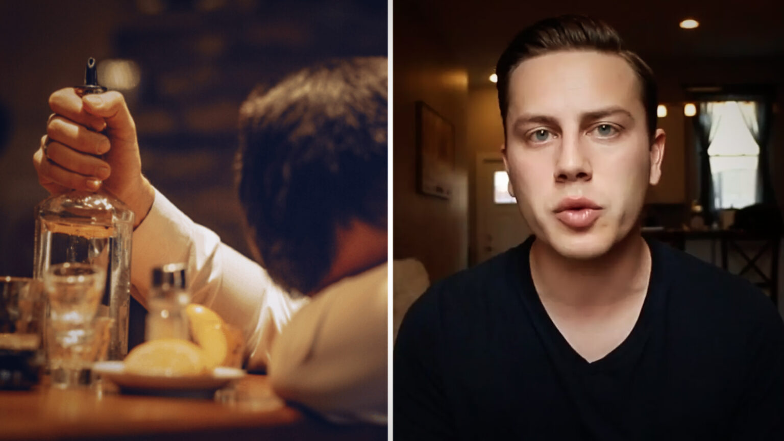 MAN WHO QUIT DRINKING ALCOHOL FOR