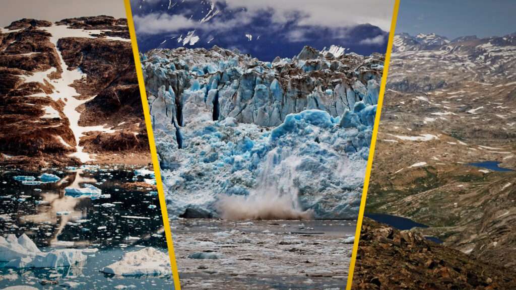 Melting ice reveals hidden secret