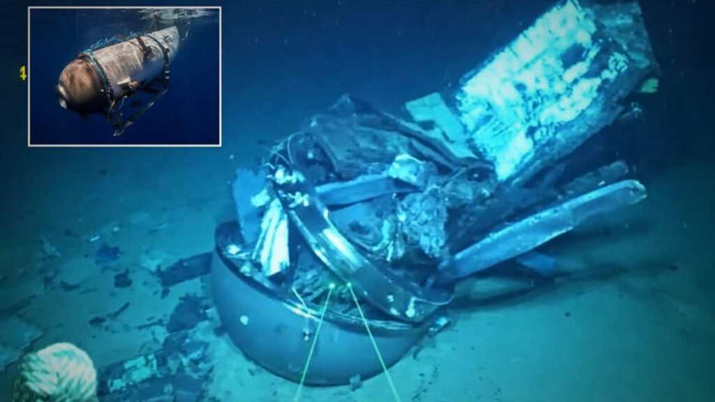NEW FOOTAGE SHOWS TRUE EXTENT OF TITAN SUBMERSIBLE IMPLOSION 000