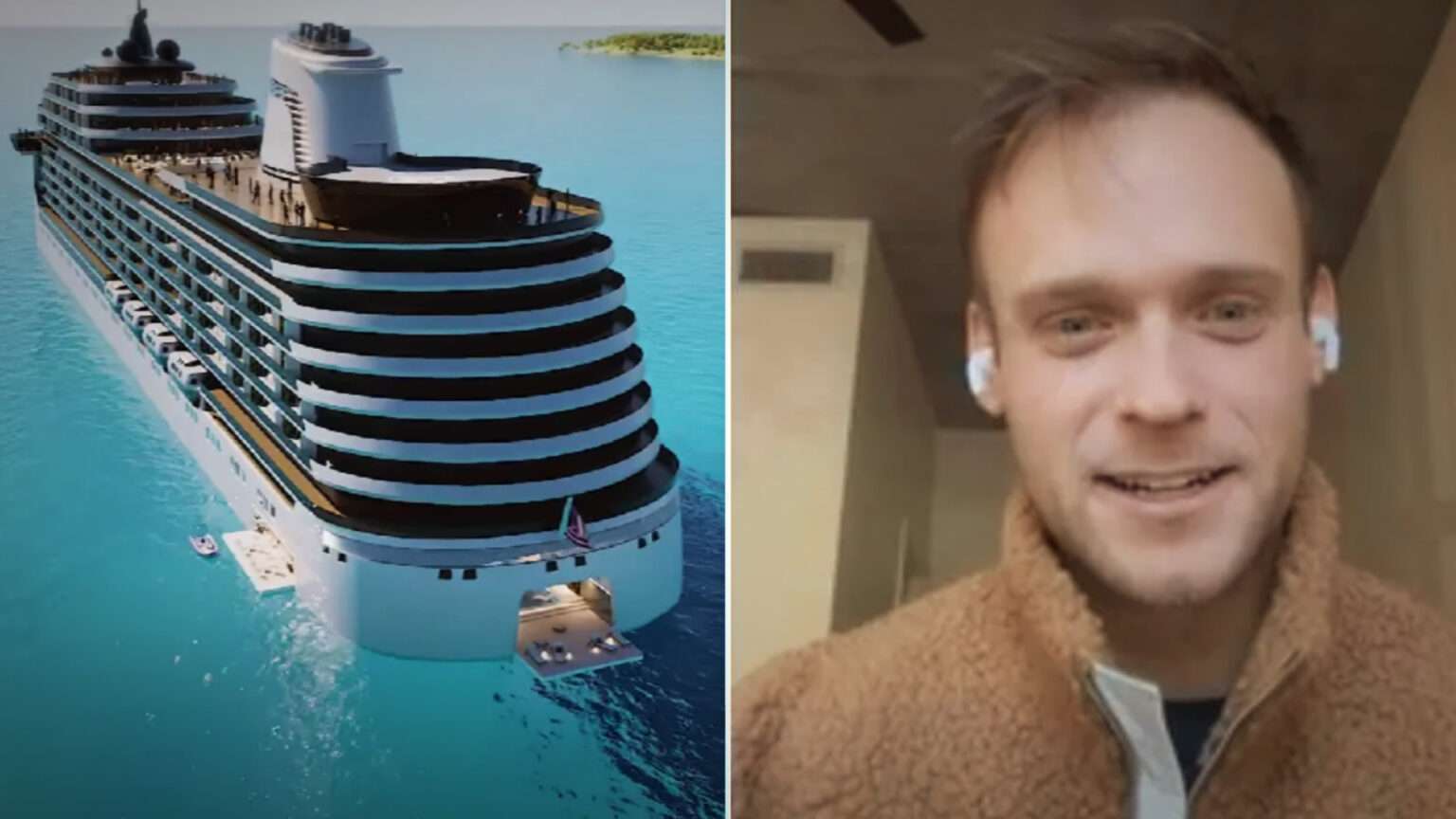 SURPRISING AMOUNT MAN PAID FOR FLAT ON CRUISE SHIP