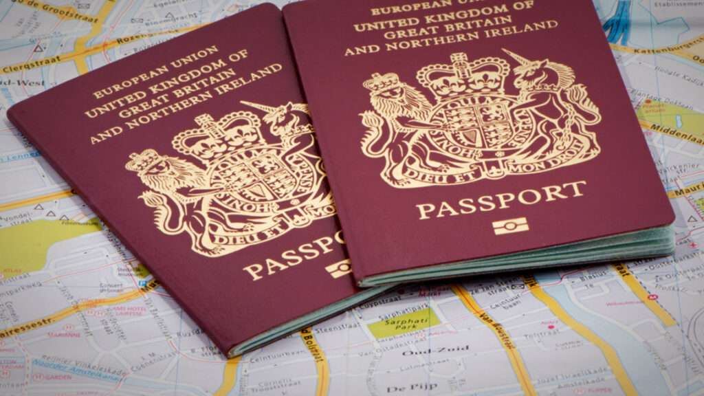 UK PASSPORTS SET TO BE INTRODUCED MAJOR CHANGE