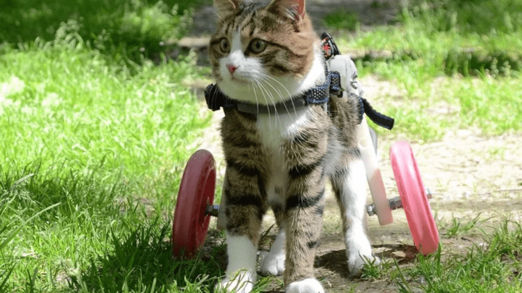 Wheelchair Wonder Cat