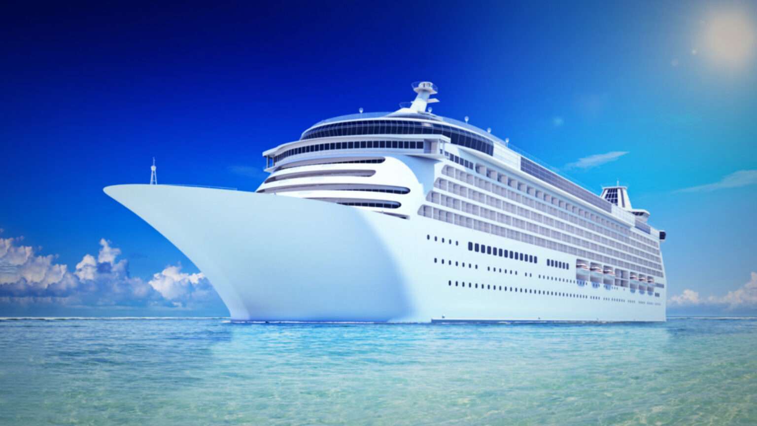 Why CRUISE SHIPS ARE PAINTED WHITE 000