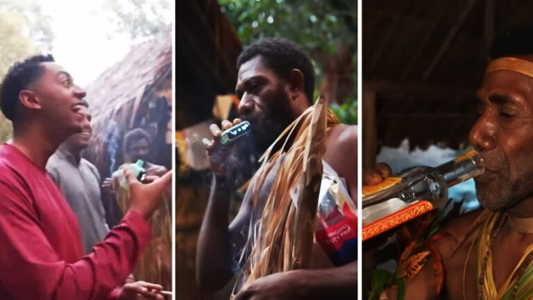 YouTubers Under Fire After Giving Vapes to Isolated Indigenous Tribe