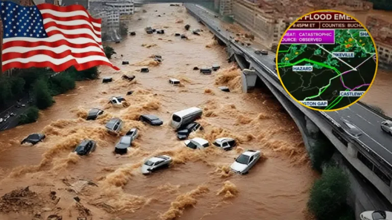 Devastating Flash Floods Tear Through Four U.S. States: Authorities Urge Evacuation Amid Rising Waters”