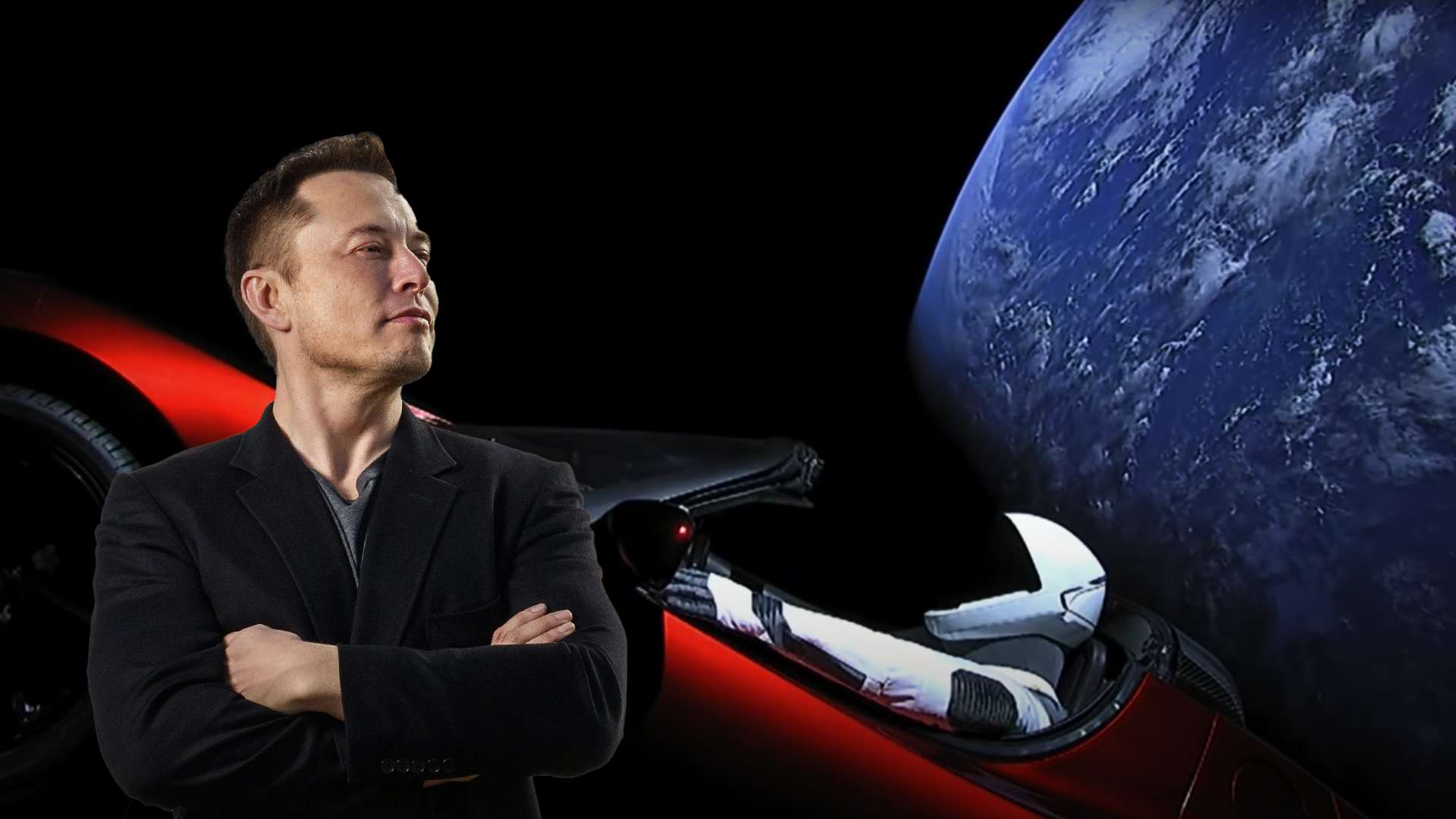 005 SENT TESLA ROADSTER INTO SPACE 000