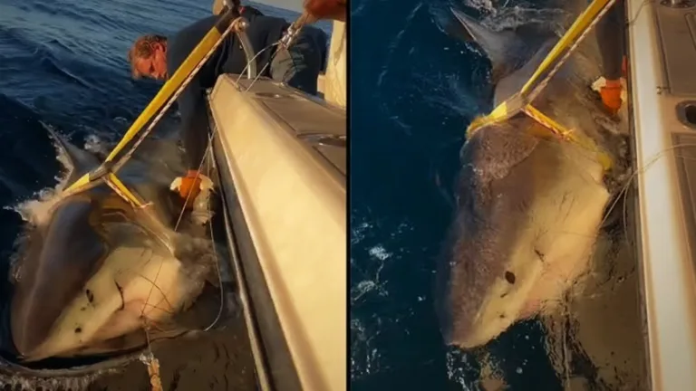 Record-Breaking Male Great White Shark Discovered Off US Coast—A True Ocean Giant