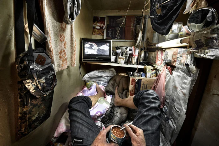 Coffin Homes in Hong Kong