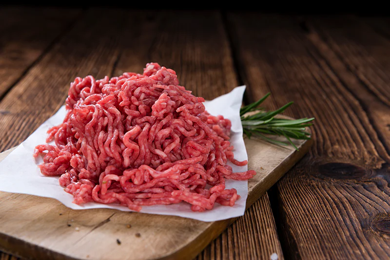 Ground meat