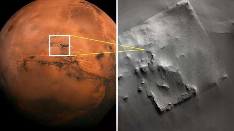 Mysterious Square Structure on Mars Baffles Space Enthusiasts—Even Elon Musk is Intrigued