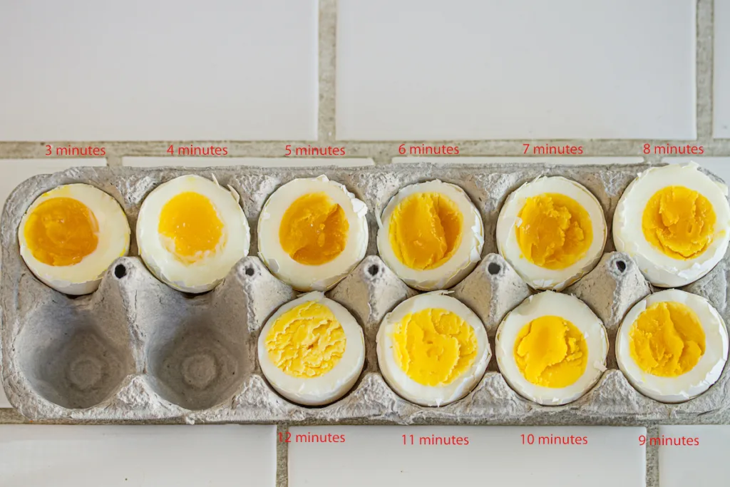 Traditional methods of boiling eggs