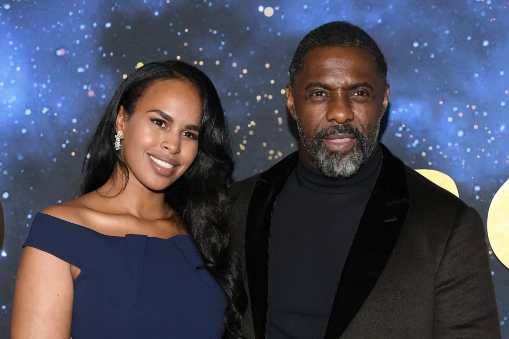 Idris Elba and Sabrina Dhowre