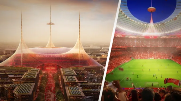 Manchester United Unveils Spectacular 100,000-Seater Stadium Design – Fans Are in Disbelief!