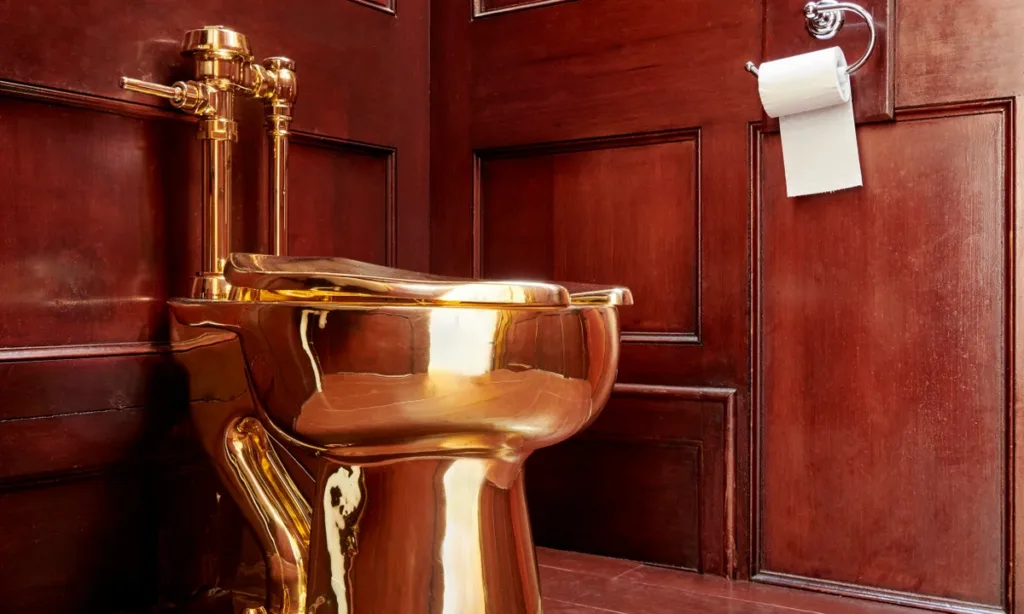 Golden Toilet