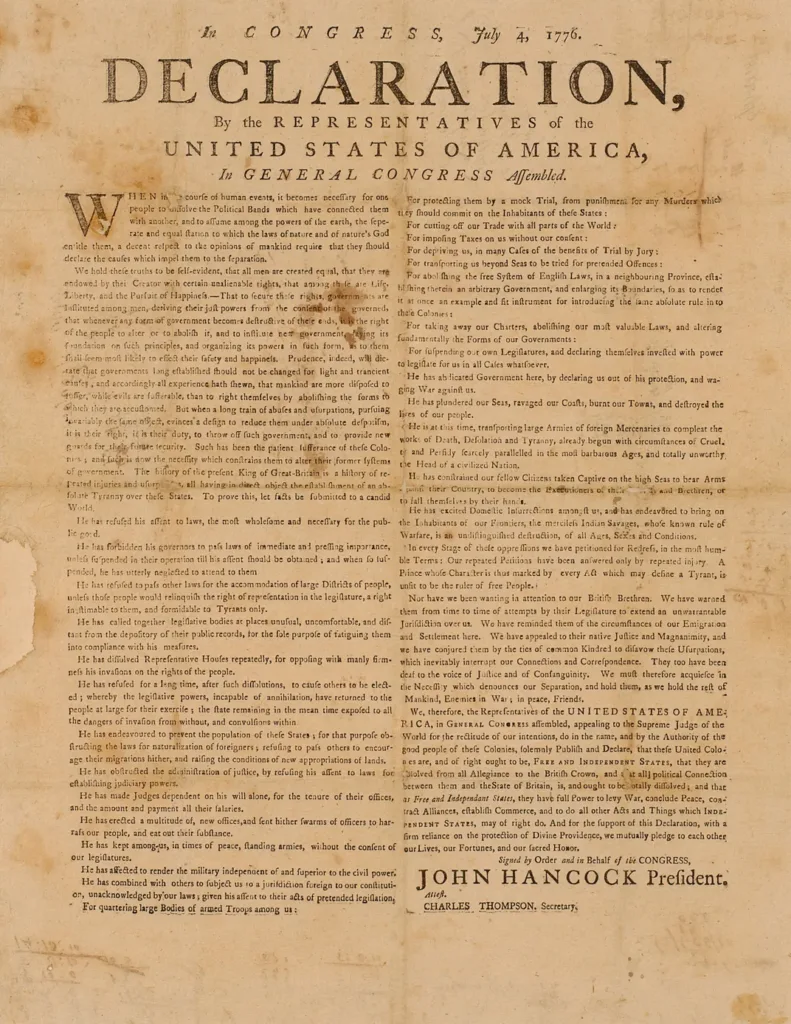 Declaration of Independence